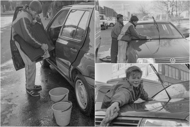 Тряпки и «крыша»: как в 90-е дети мыли машины и зарабатывали неплохие деньги