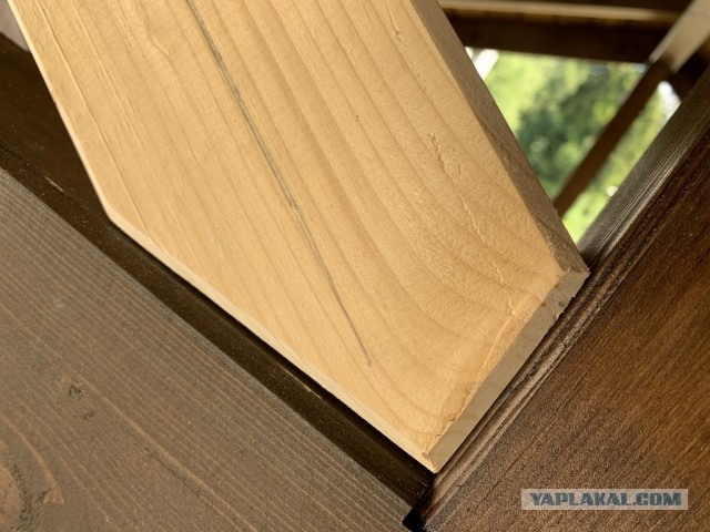 Навес для авто из бруса своими руками