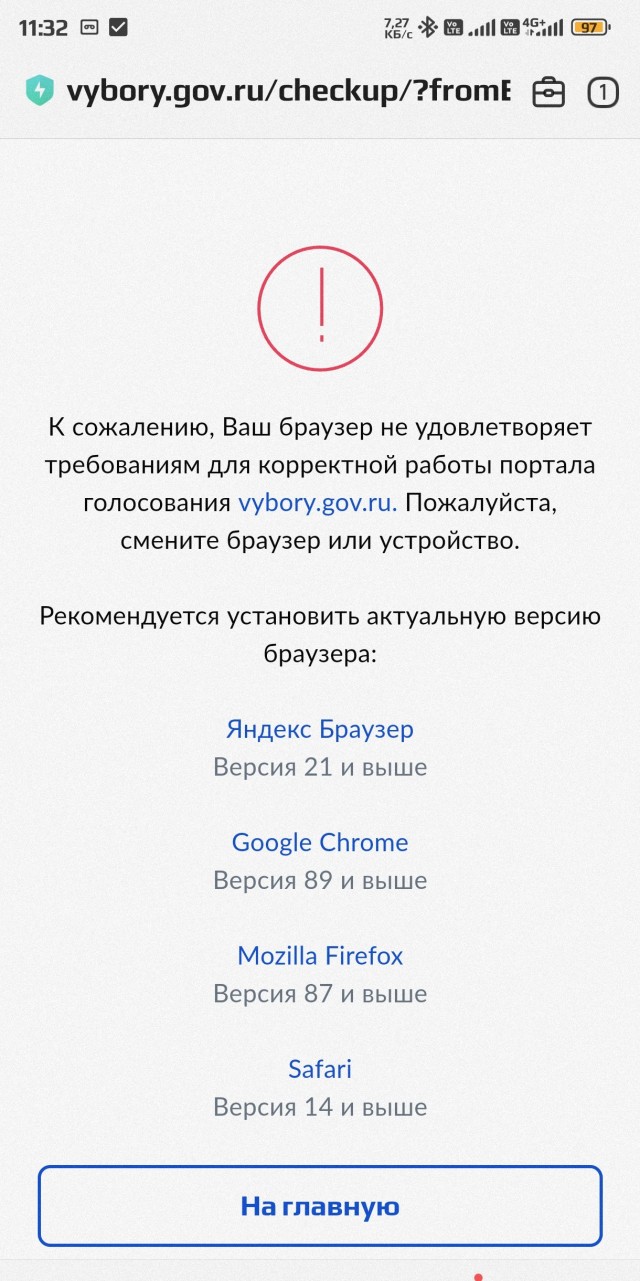 Сходил на выборы