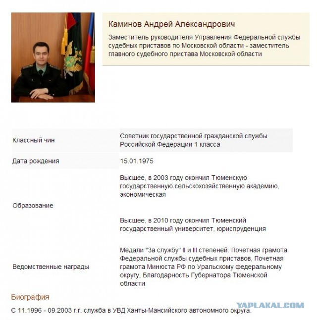 Замглавы УФССП Подмосковья задержали антипедофилы