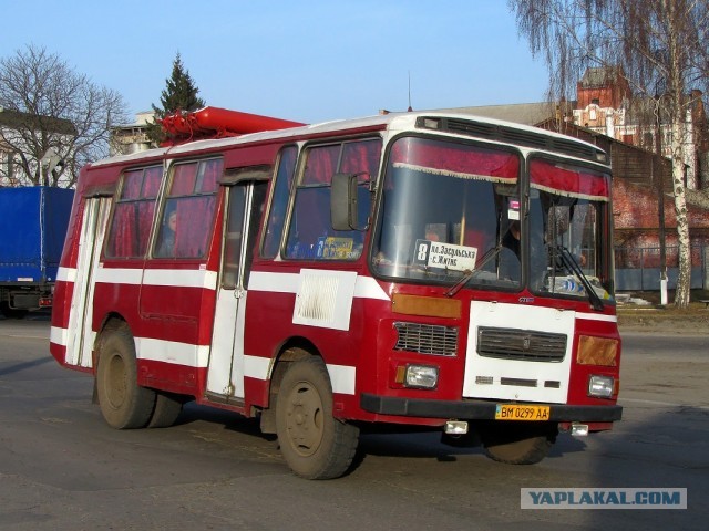 Самые необычные двери у автобусов.