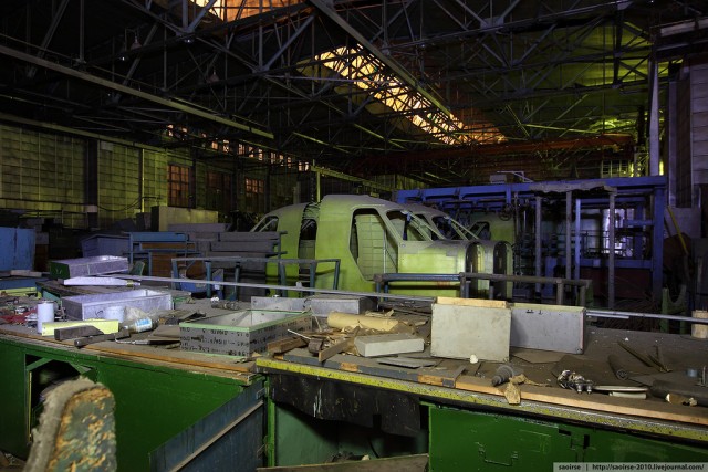 Заброшенный цех прототипов