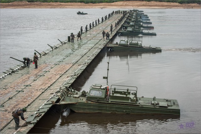 Про форсирование водной преграды