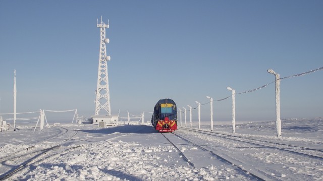 Зимняя железная дорога