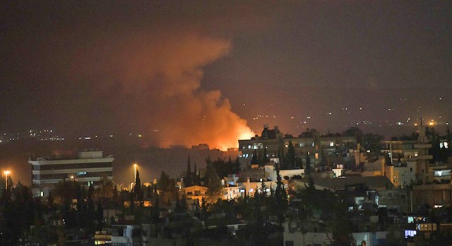 Дамаск: Израиль снова бомбит Сирию