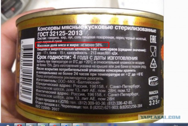 Опять про тушенку 2