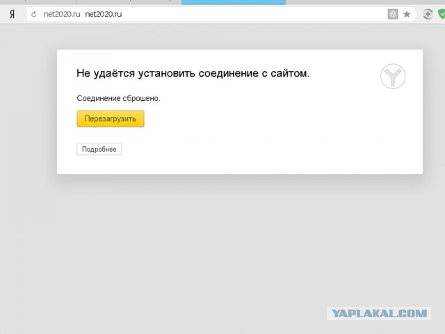 РКН заблокирован сайт противников поправок в Конституцию