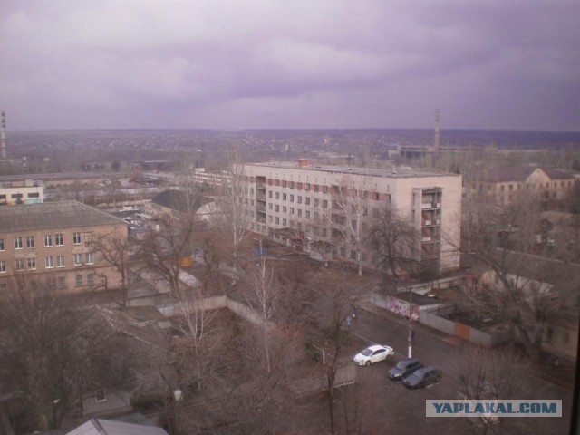 Рабочий вид из окна