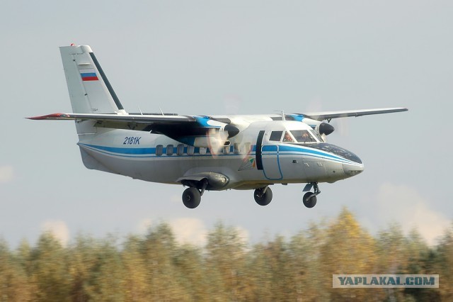 Под Иркутском разбился пассажирский самолёт L-410