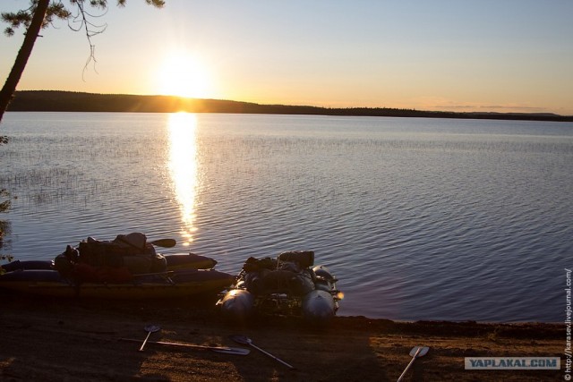 Водный поход по Карелии