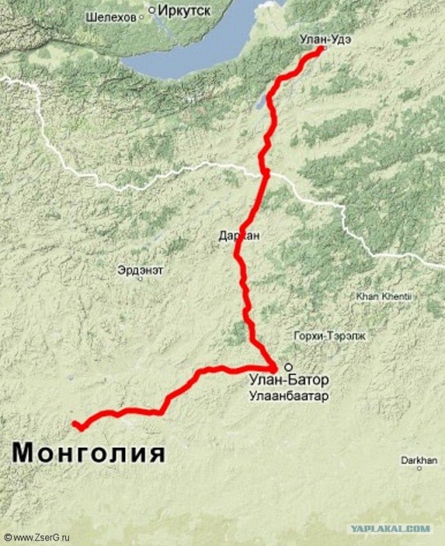 К Тихому Океану на мотоцикле - 2012