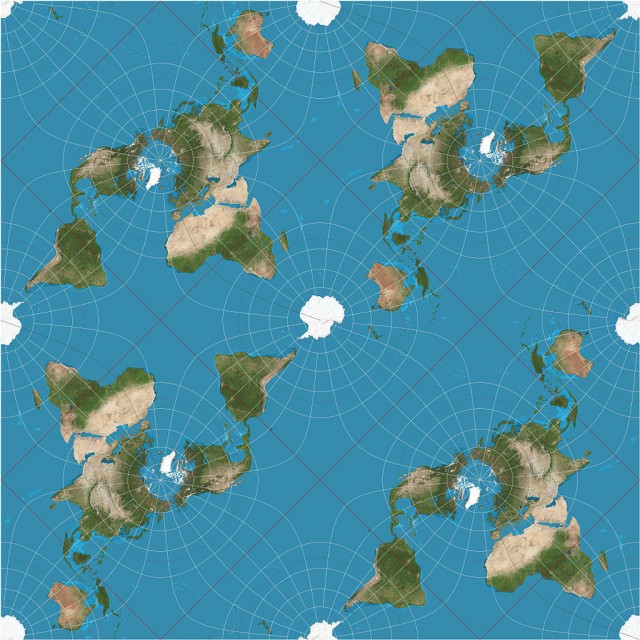 Картографические проекции - известные и не очень