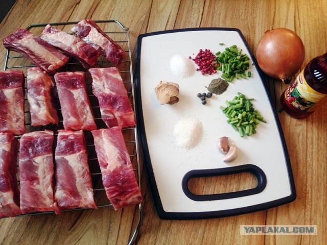 Рёбрышки к пиву, острые и сочные