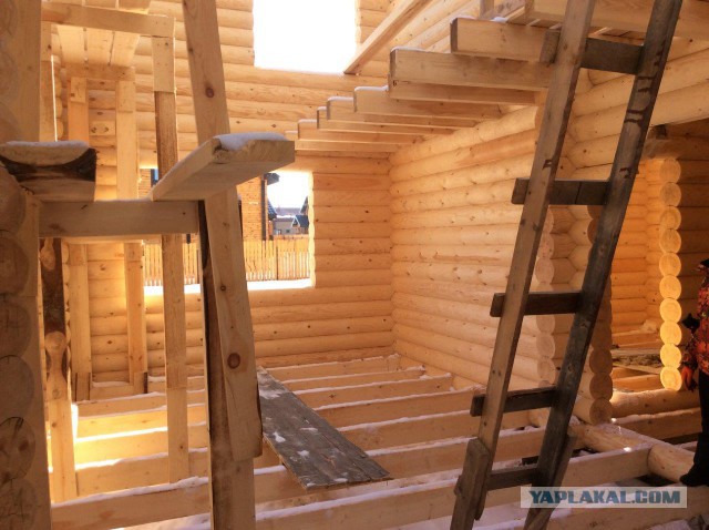 Строительство дома на даче