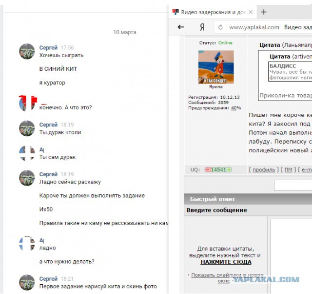 Видео задержания и допроса хозяина "группы смерти", чуть не сгубившего 32 школьника