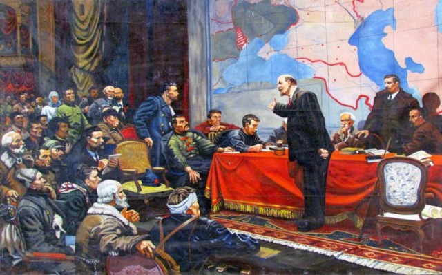 Ко дню рождения Ленина. Жизнь Ильича в живописи