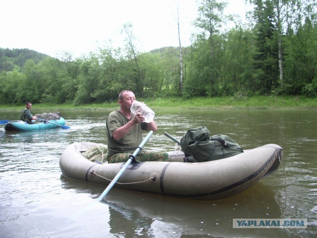 Сплав по Инзеру, Башкирия, 2008 г.