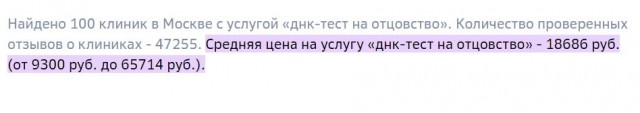 Опрос: обязательный тест на отцовство