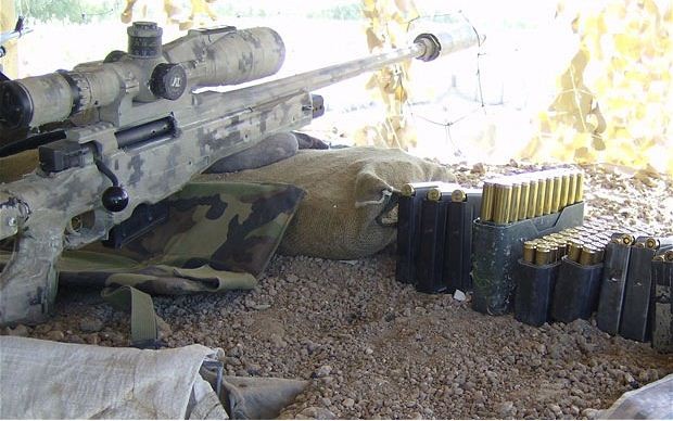 Современные снайперы в Афганистане