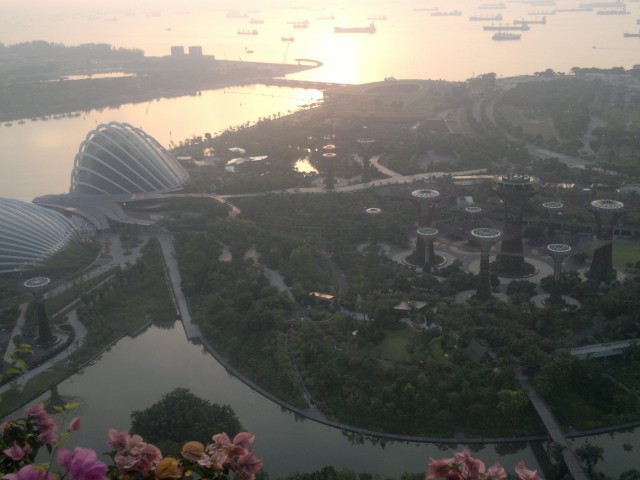 Сингапур. Гостиница "Марина Бэй"