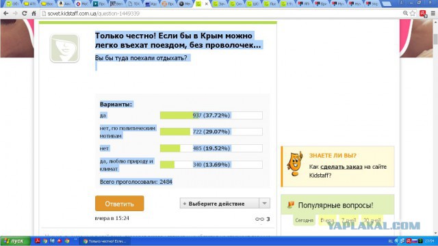 Украинцы снова едут в Крым