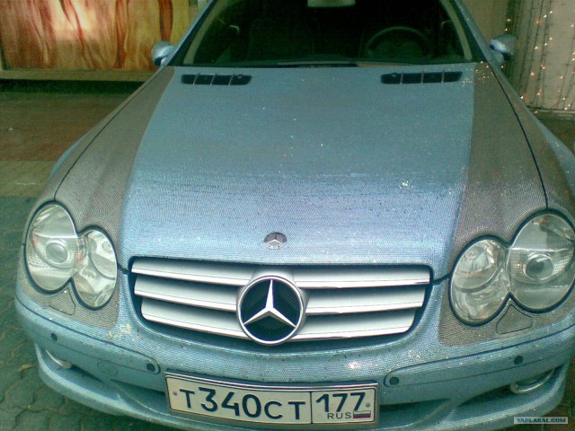кристальный Mercedes