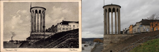 Одно и тоже место с разницей в 119 лет