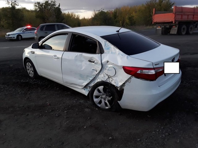 И тут из-за поворота  летит в лоб пьяный на бензовозе. Орск