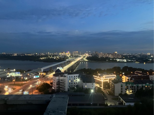 Утренний Новосибирск