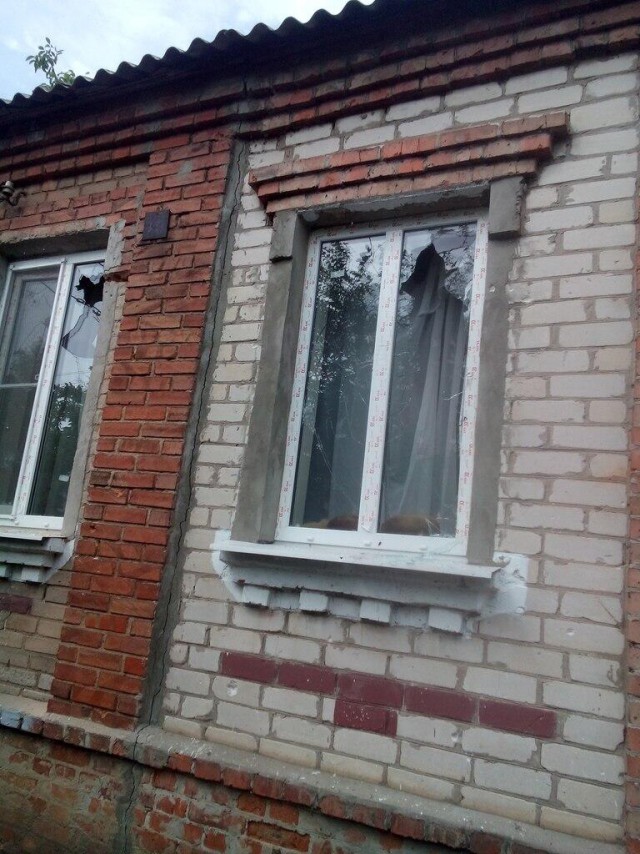 Обстрел Славянска