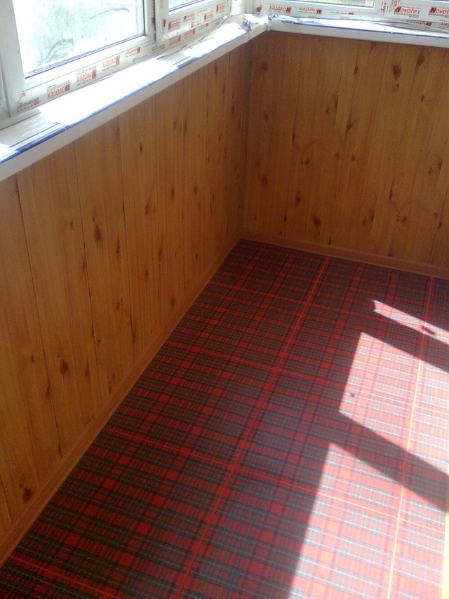 Утепление лоджии своими руками