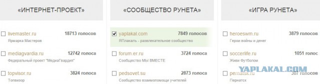 ЯП получил Премию Рунета 2015