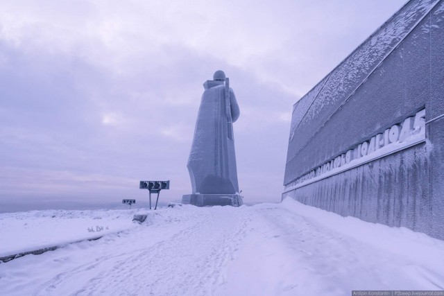 Полярная ночь. Мурманск