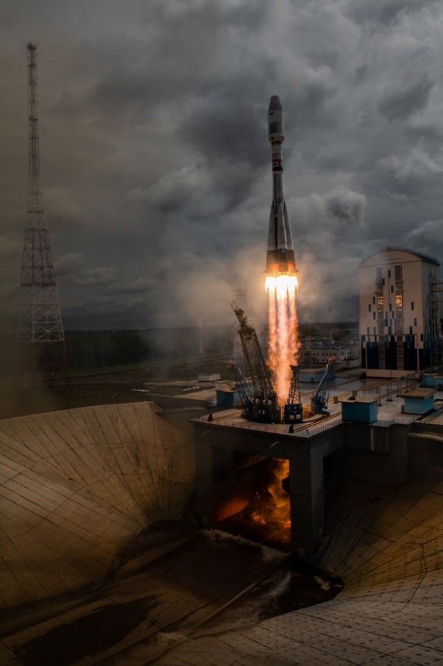 Прямая трансляция запуска РН “Союз-2.1б” со спутником “Метеор-М” №2-2 и 32 малыми КА