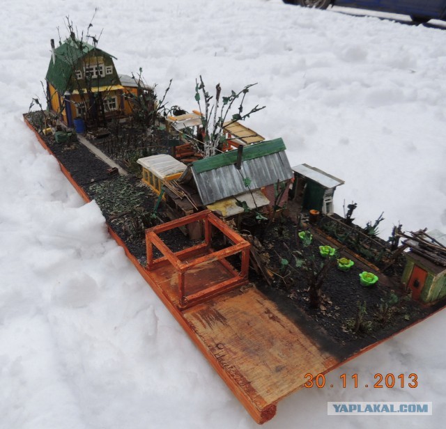 Сделал диораму с трудягой Ан-2 в подарок