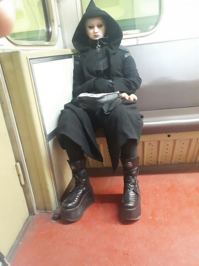 Модники из нашего метро