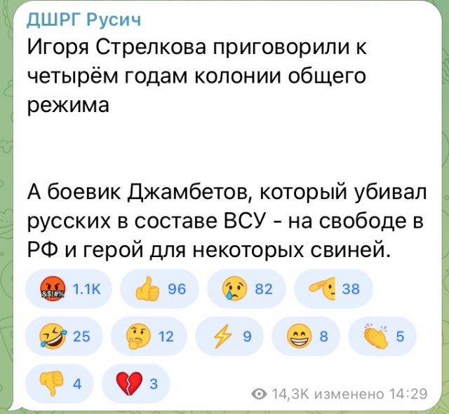 Игоря Стрелкова приговорили к 4 годам колонии общего режима по решению Мосгорсуда