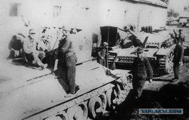 Немецкие варианты переделки Т-34
