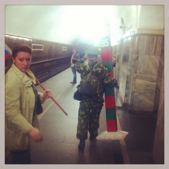 Показ мод от Петербургского метрополитена
