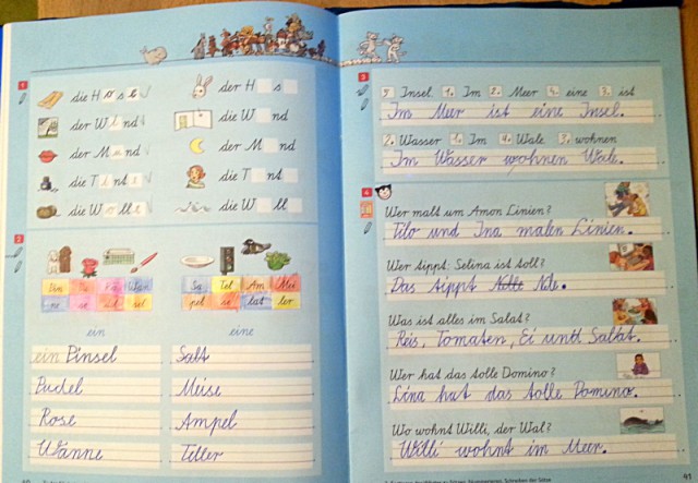 Правописание. 1 класс, 1959 год