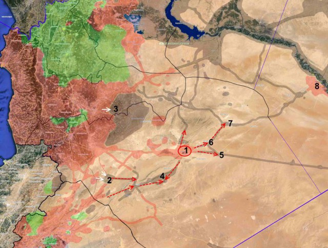 Развитие конфликта в Сирии и Ираке наглядно
