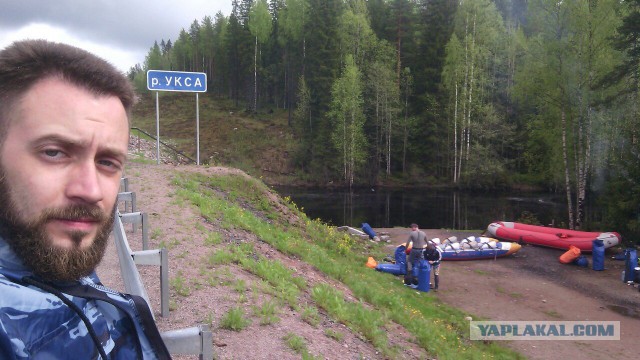 Река Уксунйоки (Укса). Карелия. Сплав по большой воде. Фотоотчет
