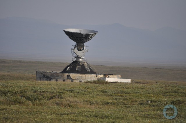 Заброшенная станция спутниковой связи Орбита. Певек, Чукотка