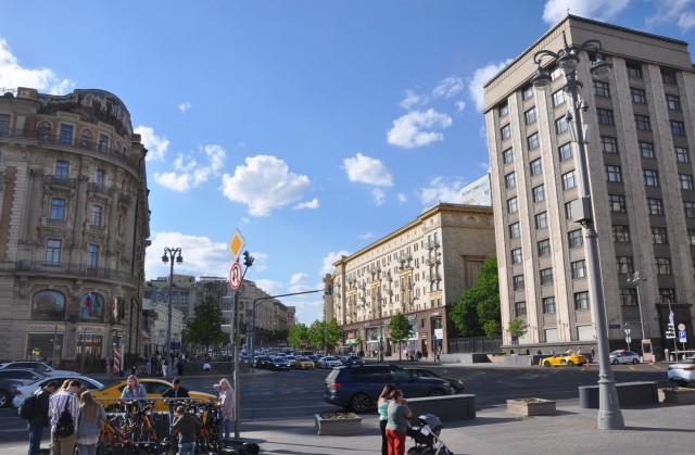 Прогулка по центру Москвы