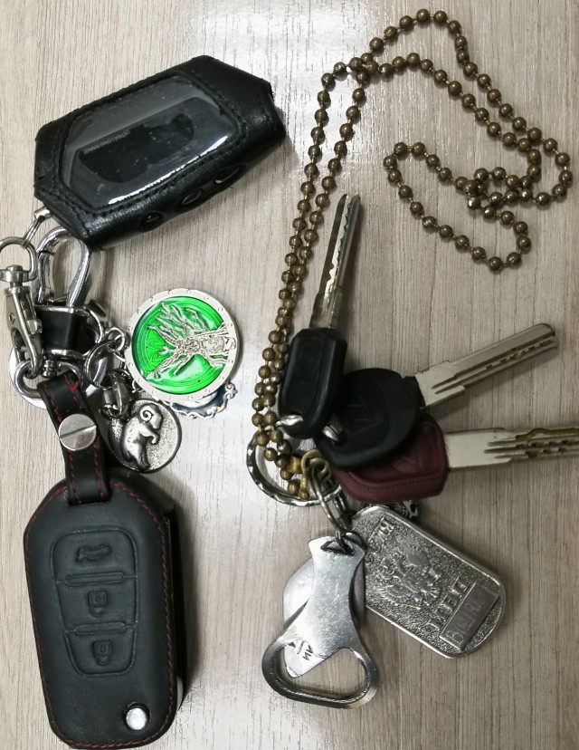 Побрякушки на ключах