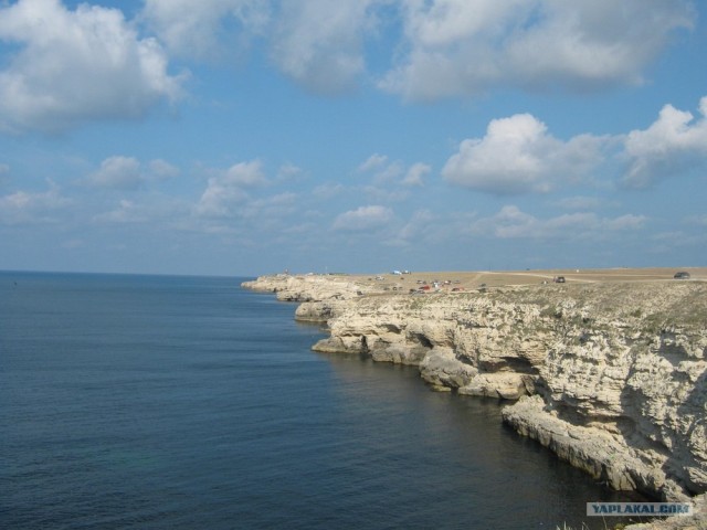 Мыс Тарханкут - самая западная точка Крыма.