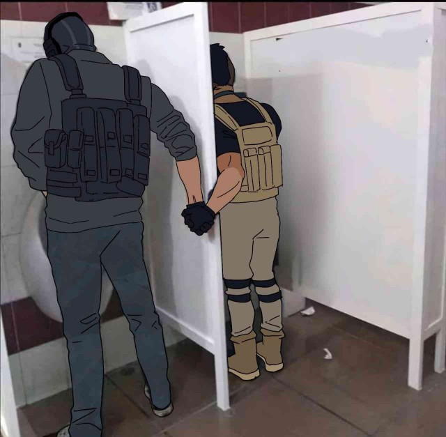 "- Полицию ждем! - Да мне пох*ю! Я только с войны"