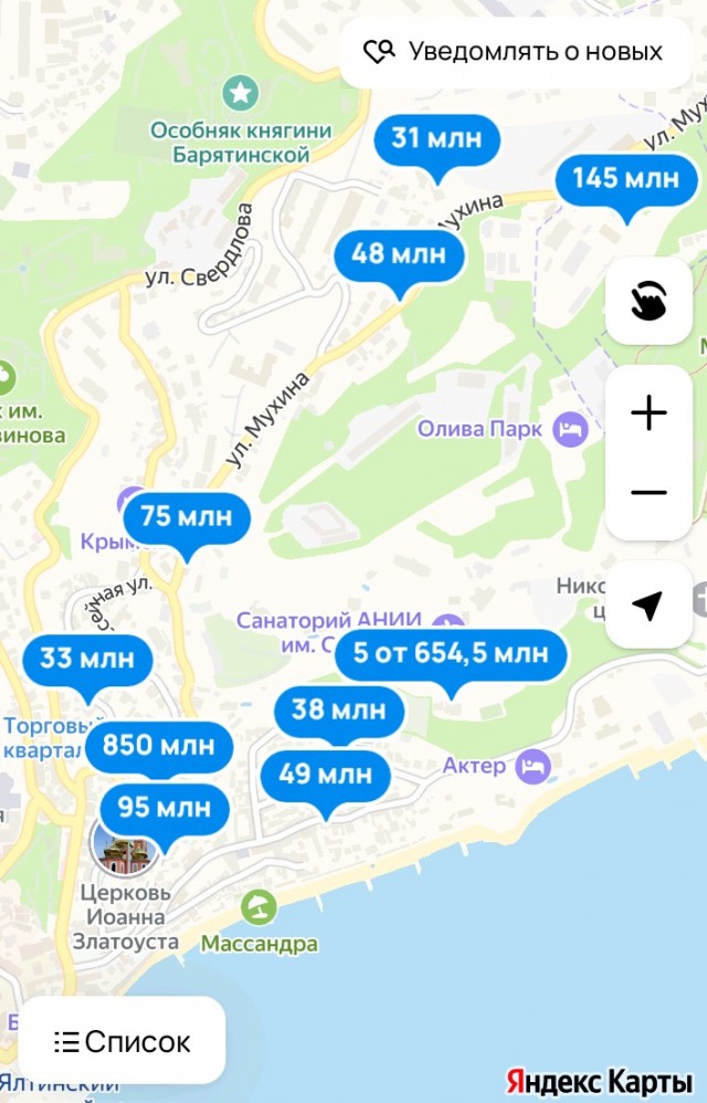 Крым не для бедных