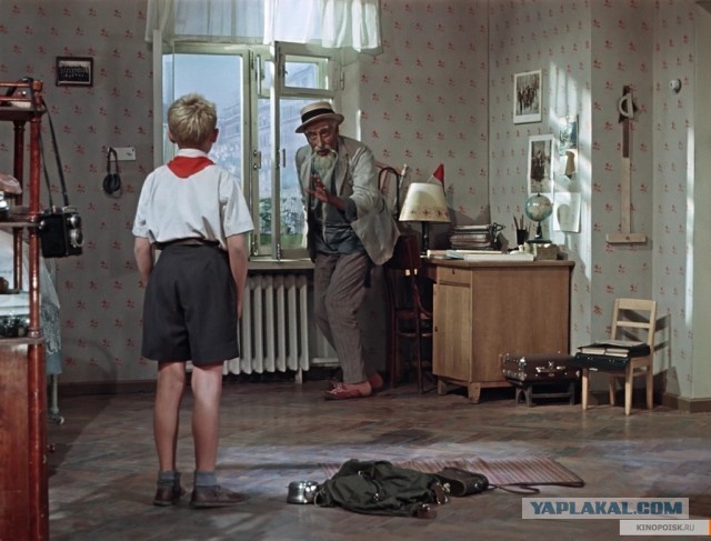 Москва 1956 года в фильме "Старик Хоттабыч"