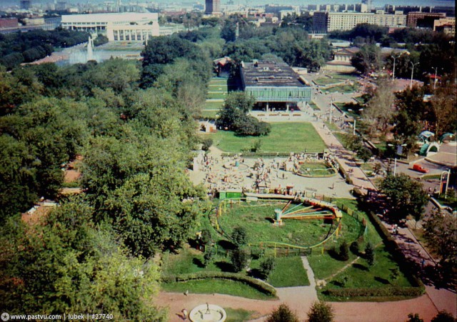 Прогулка по Москве 1985 года